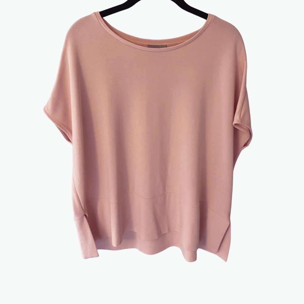 COS Light Pink Short Sleeve Top